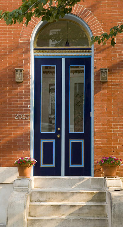 Blue Door On Baltimore Bed And Breakfast Eksteriør billede